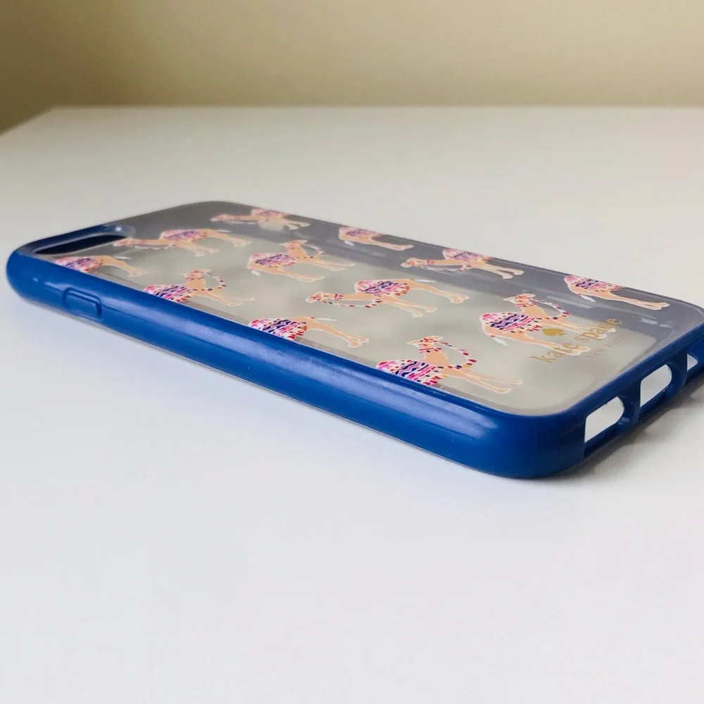 Kate Spade Phone Case Bundle, Floral Card Slot, Camel Party Daycation